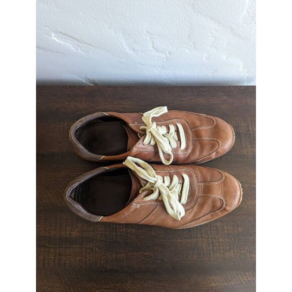 Cole Haan Men's Brown Air Lace-up Sneaker Shoes - Size 9M - Picture 7 of 9